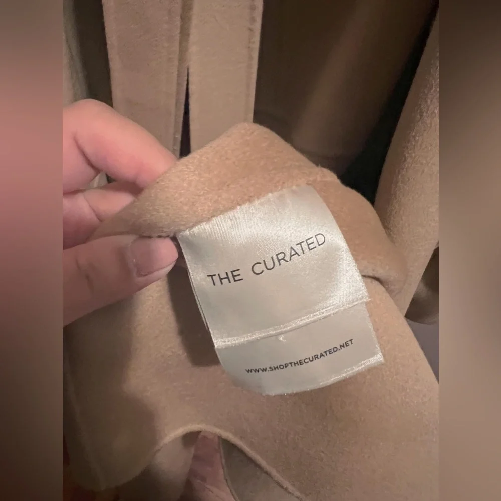 Sold - THE CURATED wrap coat camel - Picture 5 of 7